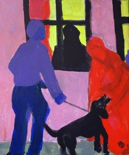 Der Besuch mit dem Hund, 2018

Acryl auf Leinwand, 60 x 50 cm
rückseitig signiert, datiert und beschriftet

AUSRUFPREIS: 6000.-