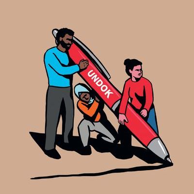 Illustration: Dirty, Dangerous, Difficult © Clara Berlinski / carolineseidler.com